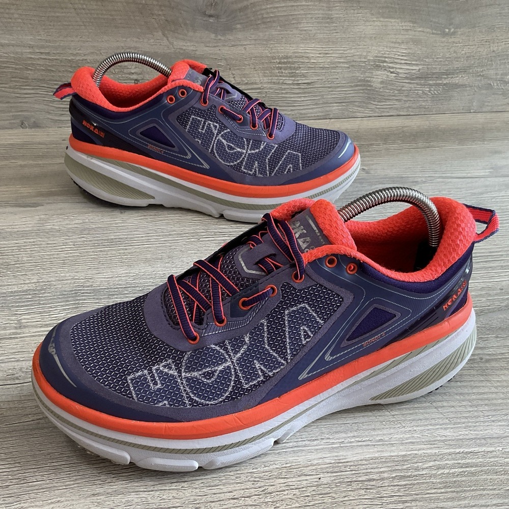 Hoka One One Bondi 4 Women's 9.5 Multicolor Running Shoes Sneakers 1007862 CBNCR